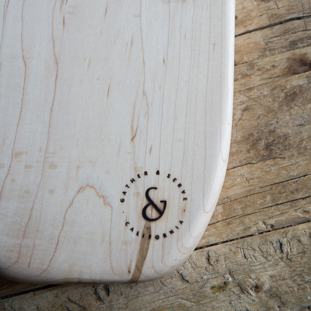Serve Board Surf White Oak